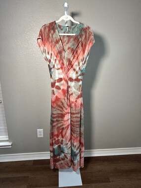 Young Fabulous & Broke Tie Dye V-Neck Dress